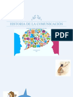 HISTORIA DE LA COMUNICACIÓN - Ps-301 - Comunicación