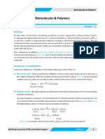 2B. Biomolecules & Polymers - Module