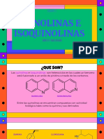 Quinolinas y Isoquinolinas