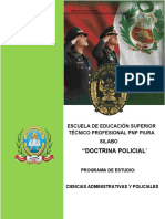 Silabo de Doctrina Policial Ok