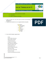 Ficha de Trabalho Nº 9