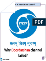Failure of Doordarshan Channel