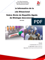 Boletín Informativo Sobre Brote de Hepatitis Aguda