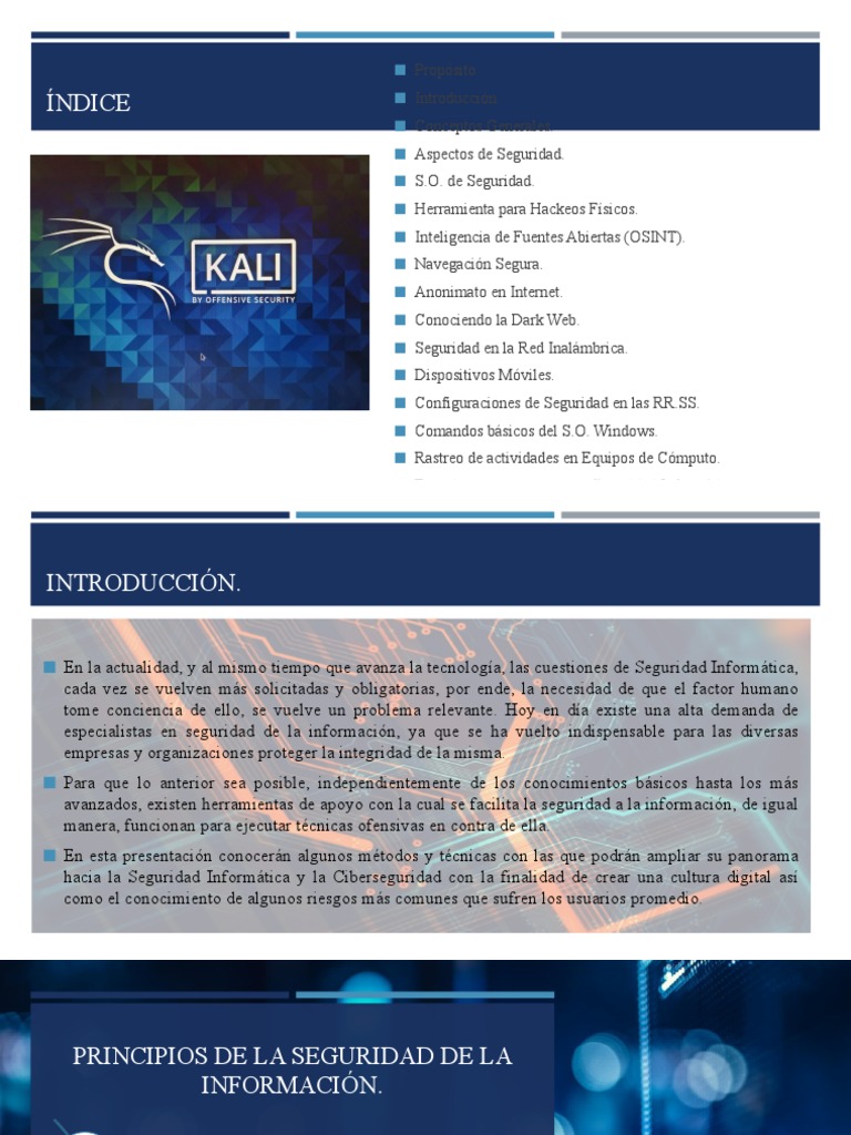 Taller de Ciberseguridad Integral | PDF | Seguridad | La seguridad ...