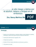 Fármacos de Alto Riesgo y Daños Por El Alcohol, Tabaco y Drogas Durante El Embarazo