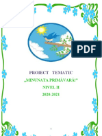 P. Tematic - Primavara