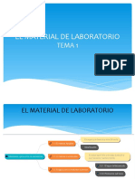 Tema 2 - El Material de Laboratorio