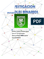 Estructuras de Datos Arboles Binarios.
