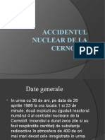 Accidentul Nuclear de La Cernobil