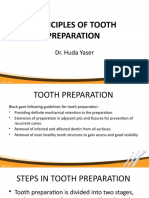 Principles of Tooth Preparation