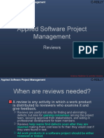 Applied Software Project Management Reviews