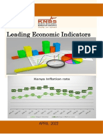 April 2022 Leading Economics Indicators - CBK and KNBS