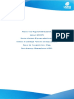 Planeación Estratégica Personal - César Augusto Gutiérrez Canedo.