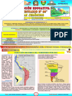 CC - SS 5° - (Sem 22) Actividad 3-Sesión 5-Identificamos La Seguridad y Soberanía Nacional Del Perú.