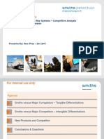 Smiths Detection X-Ray Systems Competitive Analysis