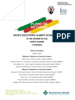 Plano de Retorno Do Grupo Escoteiro Albert Schweitzer