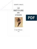 Le bréviaire du chaos