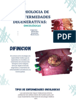 Enfermedades Oncologicas