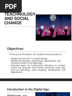 Lesson 5 - Digital Technology and Social Change