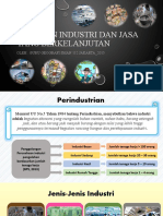 Kegiatan Industri Dan Jasa Yang Berkelanjutan