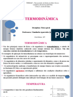 Termodinâmica UNEMAT: Disciplina de Física Geral