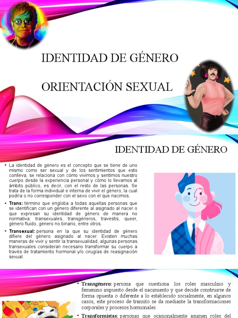 Identidad de Género y Orientación Sexual | PDF | Estudios LGBTQIA+ ...