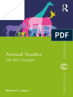 (Routledge Key Guides) Matthew R. Calarco - Animal Studies - The Key Concepts-Routledge (2020)
