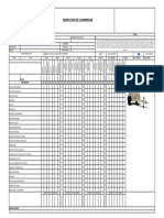 Check List Compresor de Aire