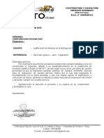 Carta Justificacion - Cr Ings - Tito Cy - 09.10.2022