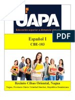 Cbe-103 Unidad v. Análisis de Aspectos Gramaticales A Partir Del Texto