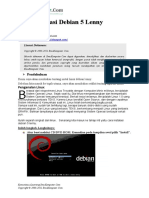 Cara Installasi Debian 5
