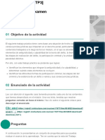 Examen - Trabajo Práctico 3 (TP3) 60%