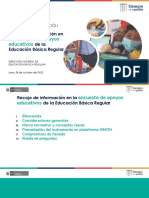 Recojo de Informacion en Encuesta A Apoyos Educativos