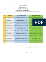 Jadwal Khotib