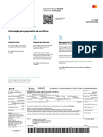 Pagamento mínimo fatura fechada R$ 110,91