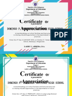 Certificates Benchmarking 1