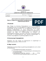 Filipino8 - Q2 - Wk5 - Nagagamit Ang Mga Hudyat NG Pagsang-Ayon at Pagsalungat Sa Pagpahayag NG Opinyon. LRQA