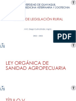 Clase 17 Y 18 de Legislación Rural