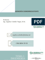 Tema 1. Ingenieria Sismorresistente