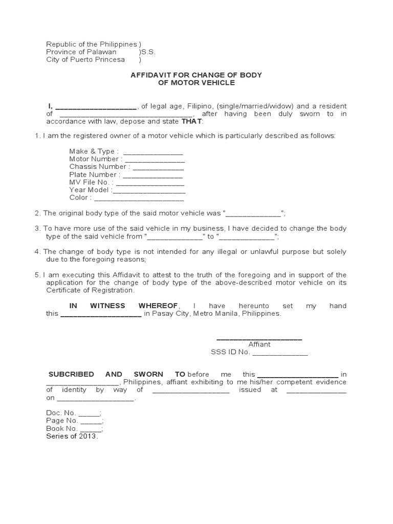 affidavit-for-change-of-body-type-of-motor-vehicle-pdf