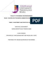 Fin552 - Investment and Portfolio Analysis