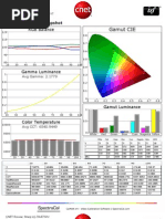 Sharp LC-70LE732U CNET Review Calibration Results