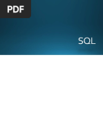 SQL Notes