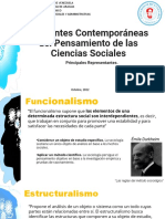 Corrientes Contemporáneas Del Pensamiento de Las Ciencias Sociales