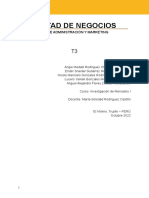 Facultad de Negocios: Carrera de Administración Y Marketing