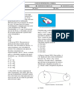 Lista de MCU, MCUV, Lançamento e Leis de Newton