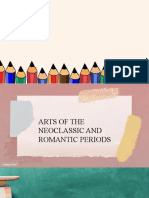Arts of the Neoclassic and Romantic Periods Classified
