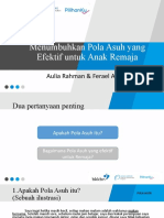 Pola Asuh yang Efektif untuk Remaja