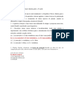 Questões Simulado CN - 9 Ano