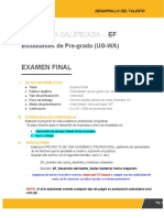 Desarrollo del talento: Examen final